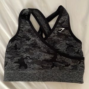 Gumshark Camo Sports Bra